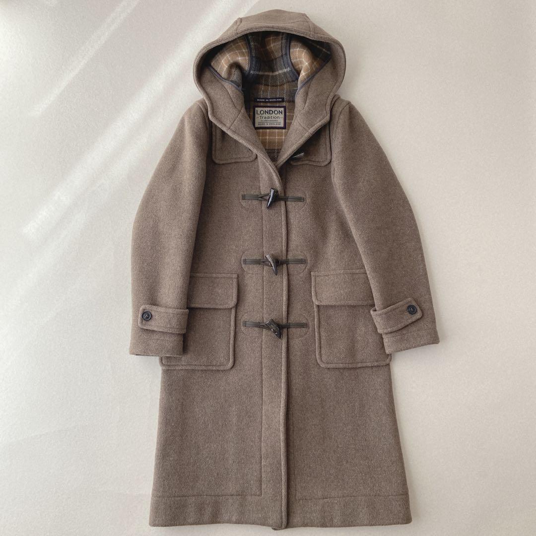 ✨美品✨ロンドントラディション イギリス製 ロングダッフルコート水牛釦アーバン