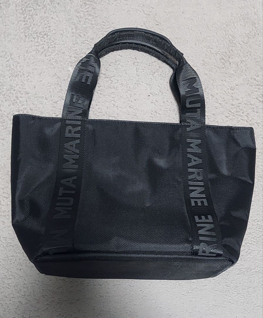 MUTA MARINE ブラック ミニトートバッグ