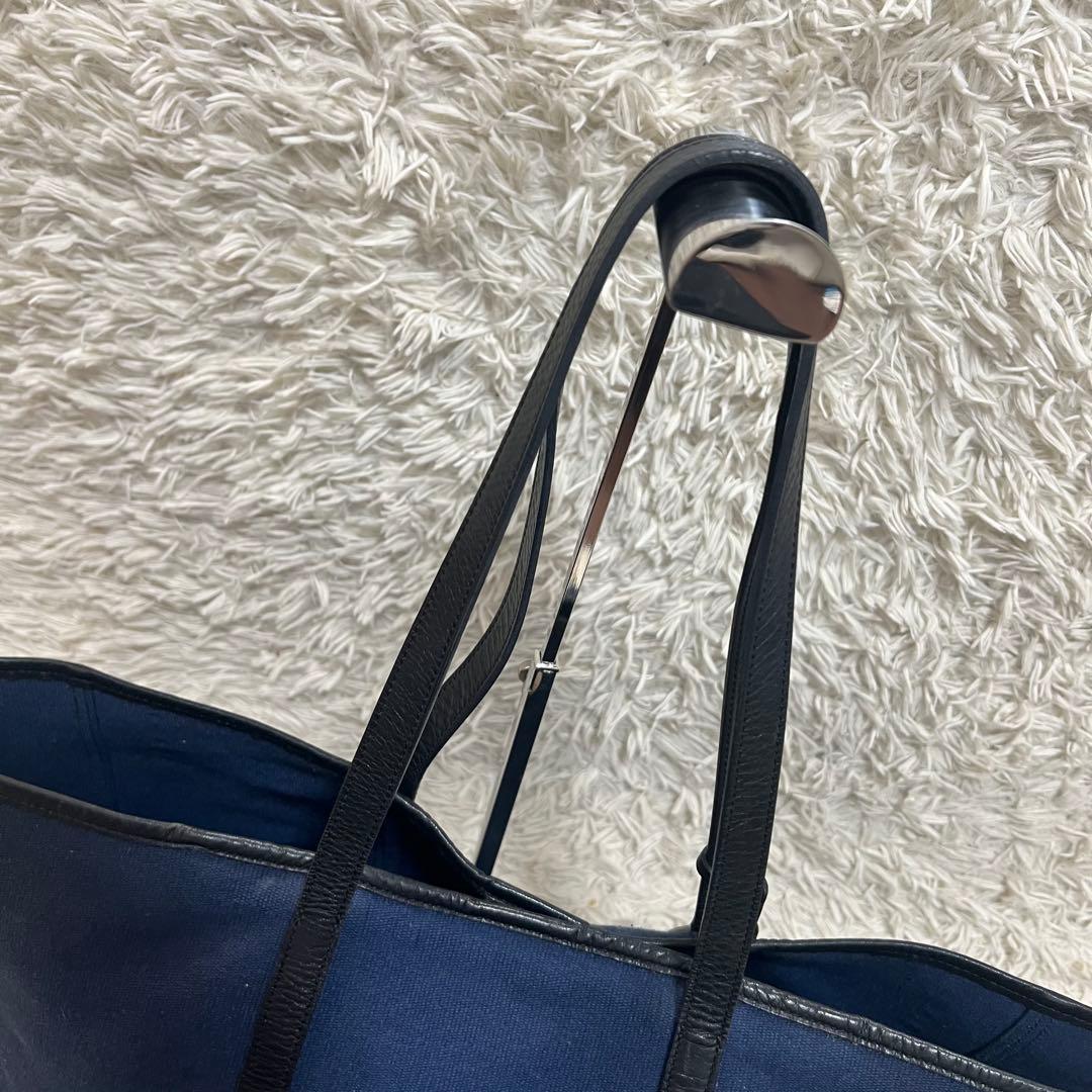 ETIAM エティアム トートバッグ ファブリック ネイビー ビジネス