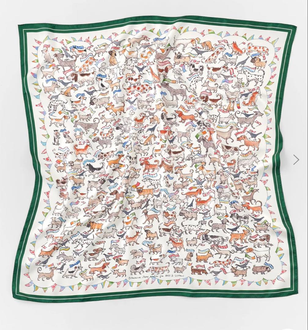 A&S 25AWホリデー　DOMENICA MORE GORDONスカーフ