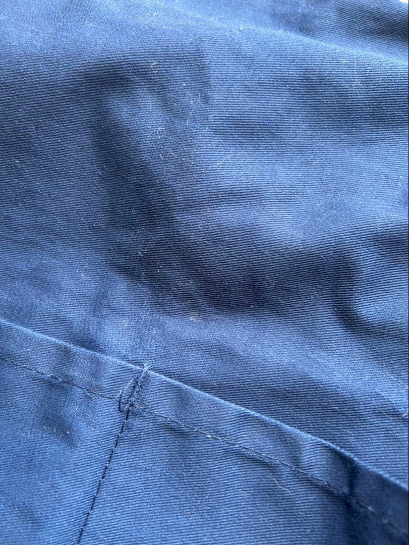 レア　STANDARD ロゴ入り ネイビーエプロン