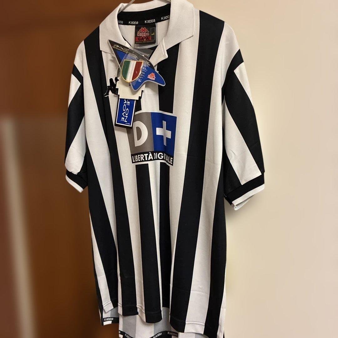 (新品・タグ付き) デルピエロ ユベントス 98/99 ホーム半袖ユニフォーム