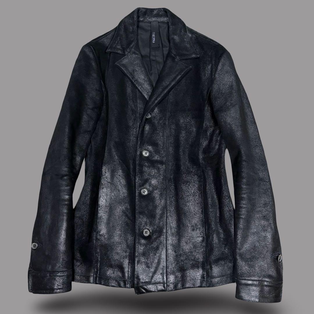 ジャケット・アウター Rare 00s Archive CAMIERA Leather Jacket