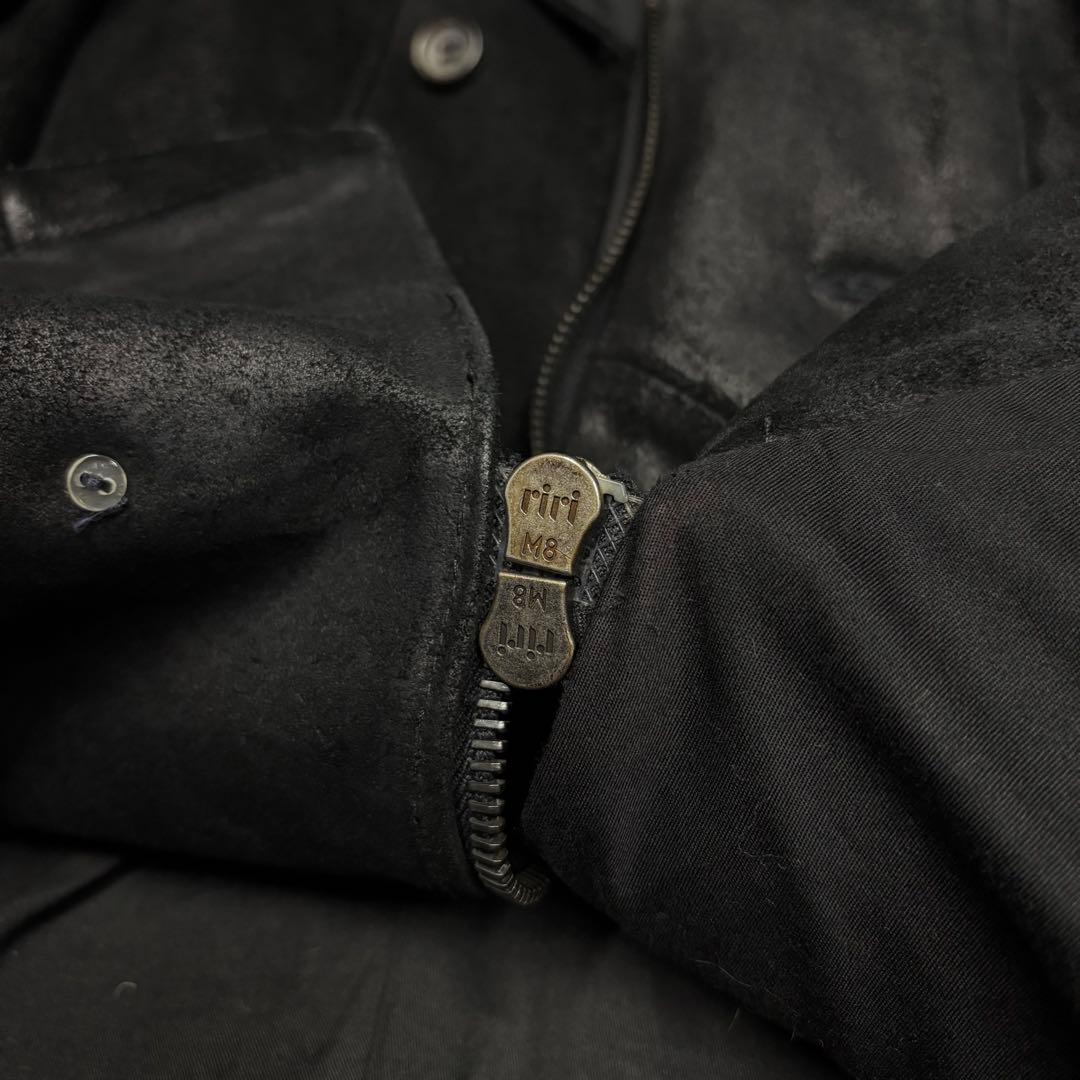 ジャケット・アウター Rare 00s Archive CAMIERA Leather Jacket