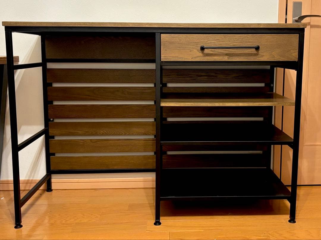 LOWYA キッチンカウンター 幅120