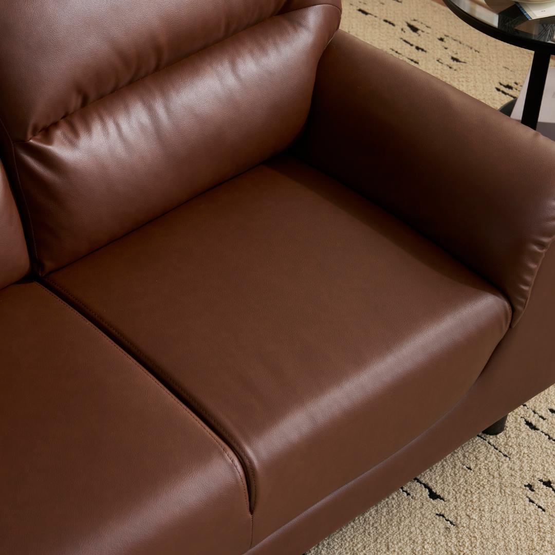 ソファ 二人掛け カウチ PUレザー モダン シンプル ソファー2P おしゃれ