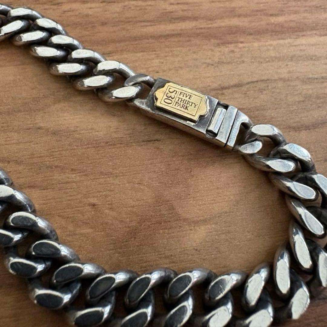 FIVE THIRTY PARK チェーンブレスレット 530PARK 18K