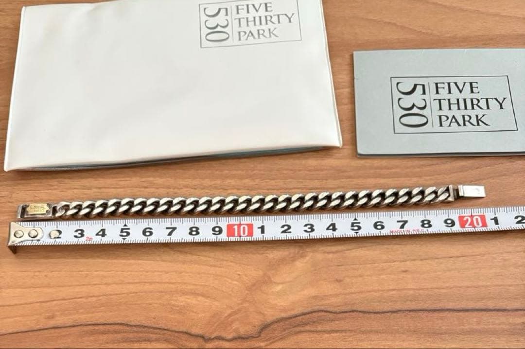 FIVE THIRTY PARK チェーンブレスレット 530PARK 18K