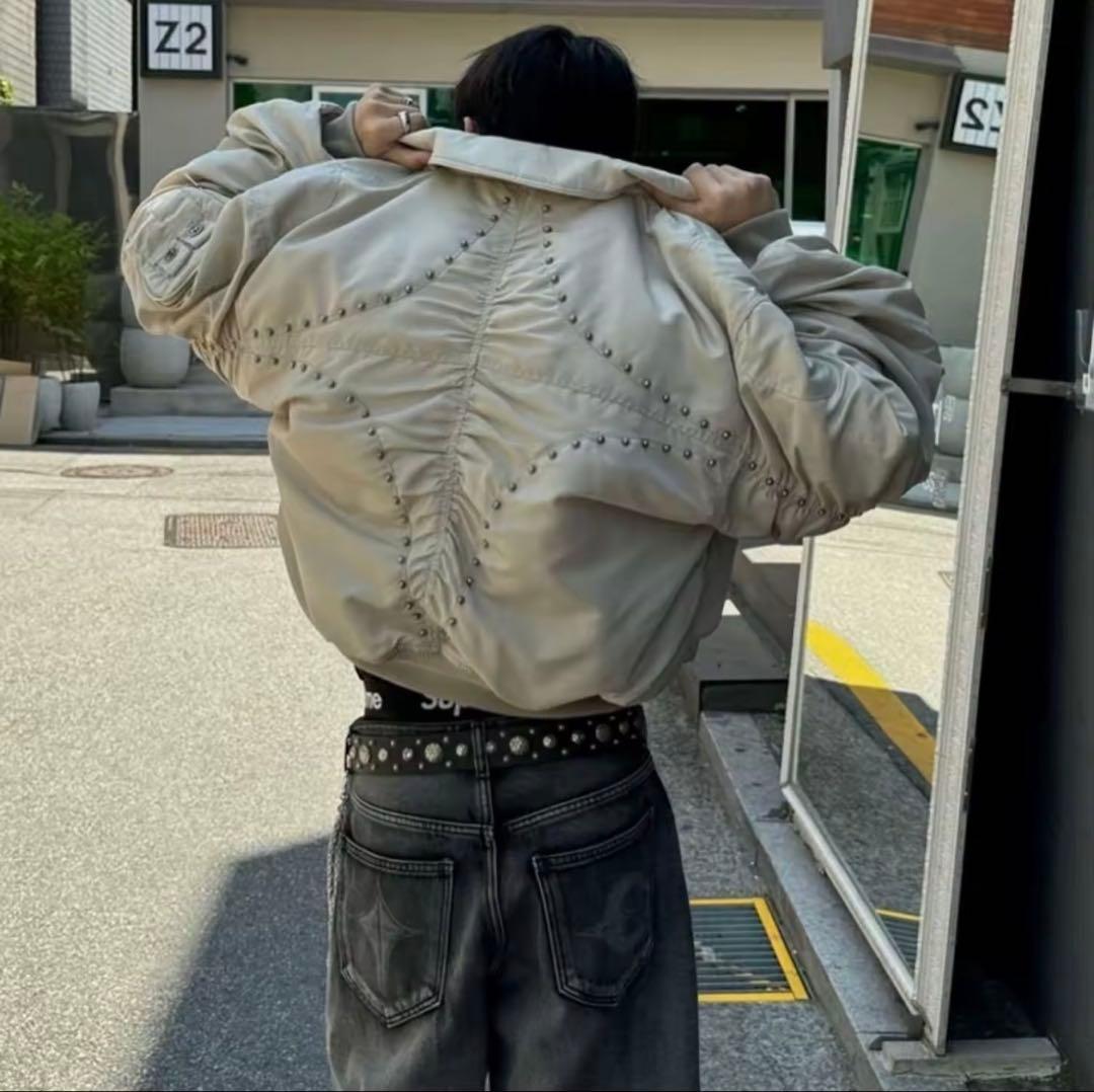 thug club サグクラブ 短丈 MA-1 フライトジャケット