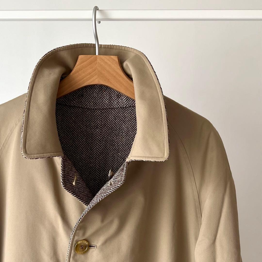 Sale【希少・美品】70s Burberryリバーシブル コート バーバリー