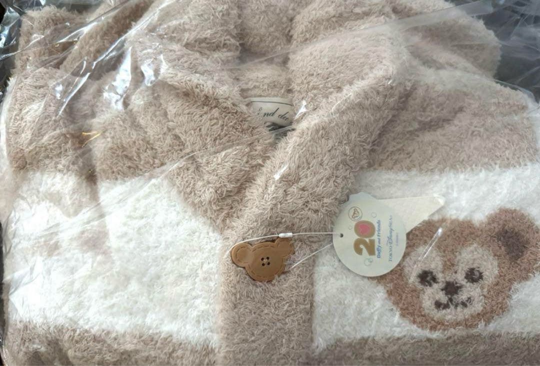 ジェラピケ　ダッフィー　ディズニーシー カーディガンとブランケットセット☆