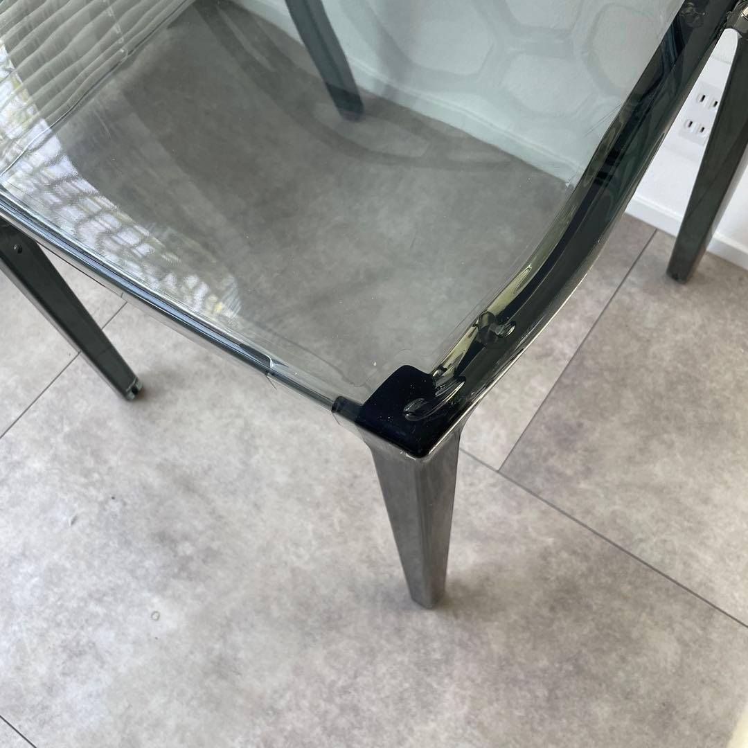 ミッドセンチュリー クリアチェア ポストモダン デザイナーズ ダイニングチェア