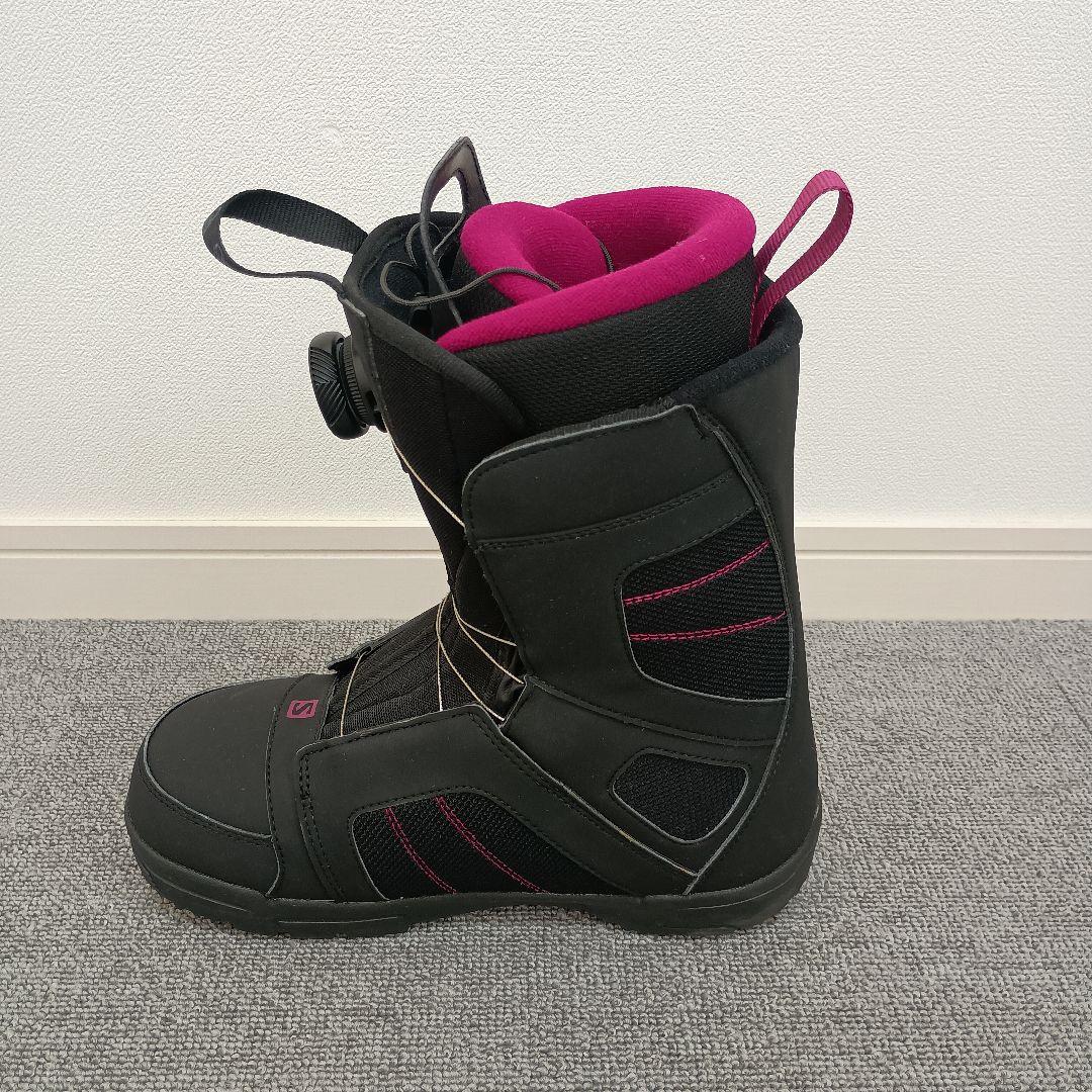 SALOMON スノーボードブーツ 24cm SCARLET BOA サロモン
