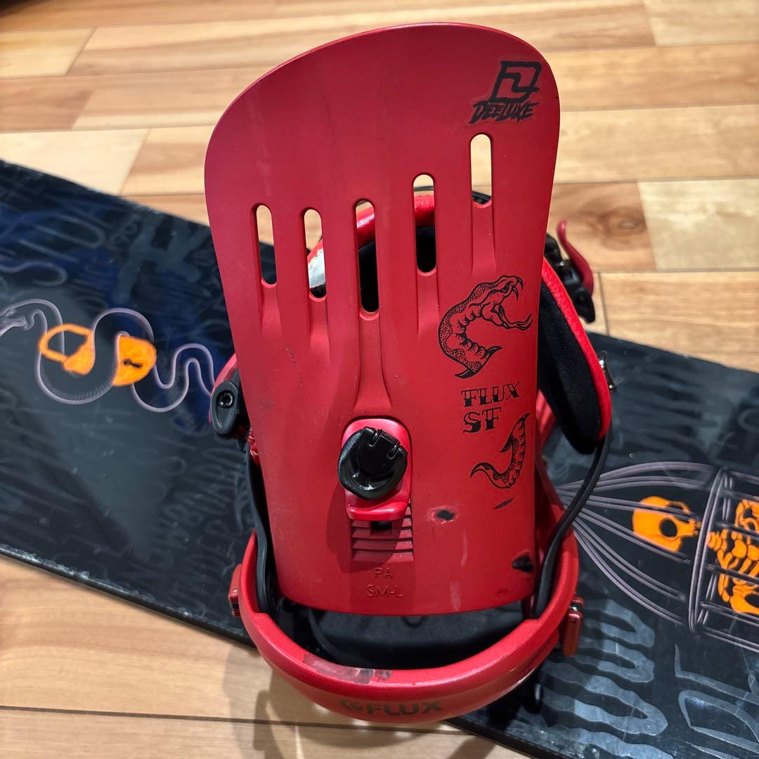 ROSSIGNOL CIRCUIT スノーボードセット 155 FLUXバイン付