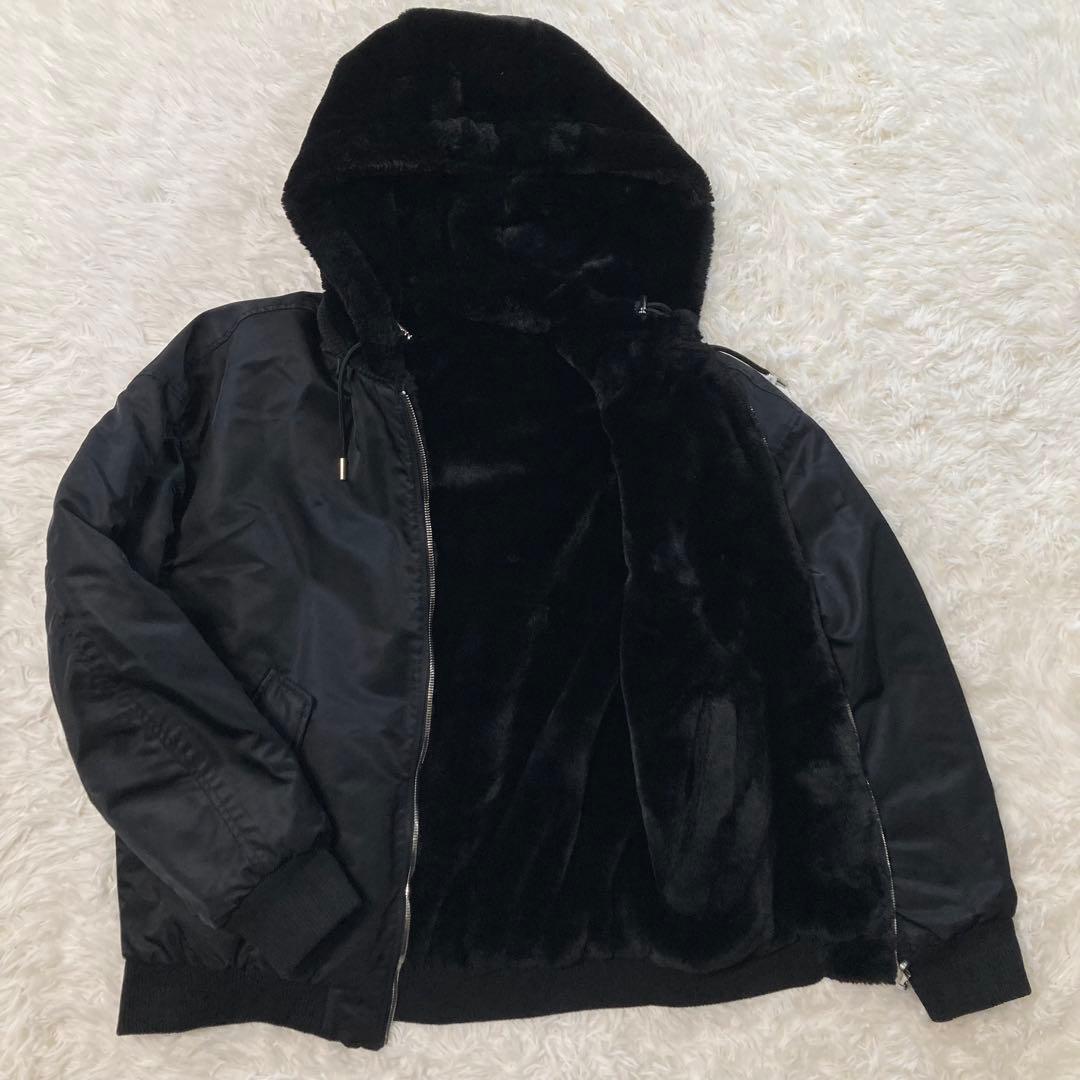 【完売品】ZARA リバーシブルボンバージャケット MA-1 2WAY