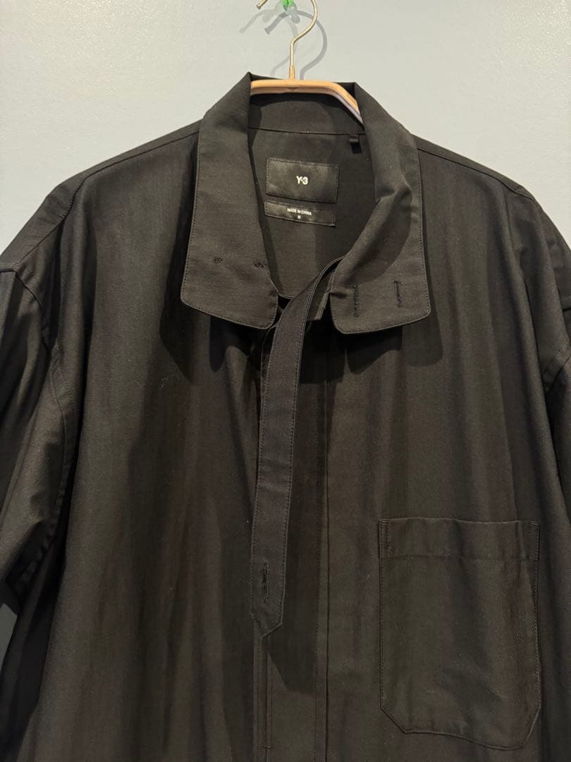 Yohji Yamamoto Y-3 ロングコート 黒 M