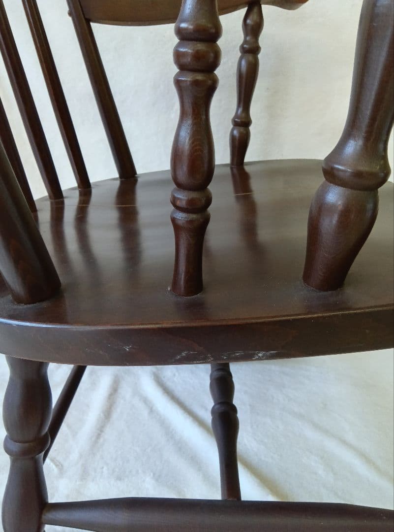 ロッキングチェア　椅子　古家具　アンティーク　【ジャンク品】　アームチェア