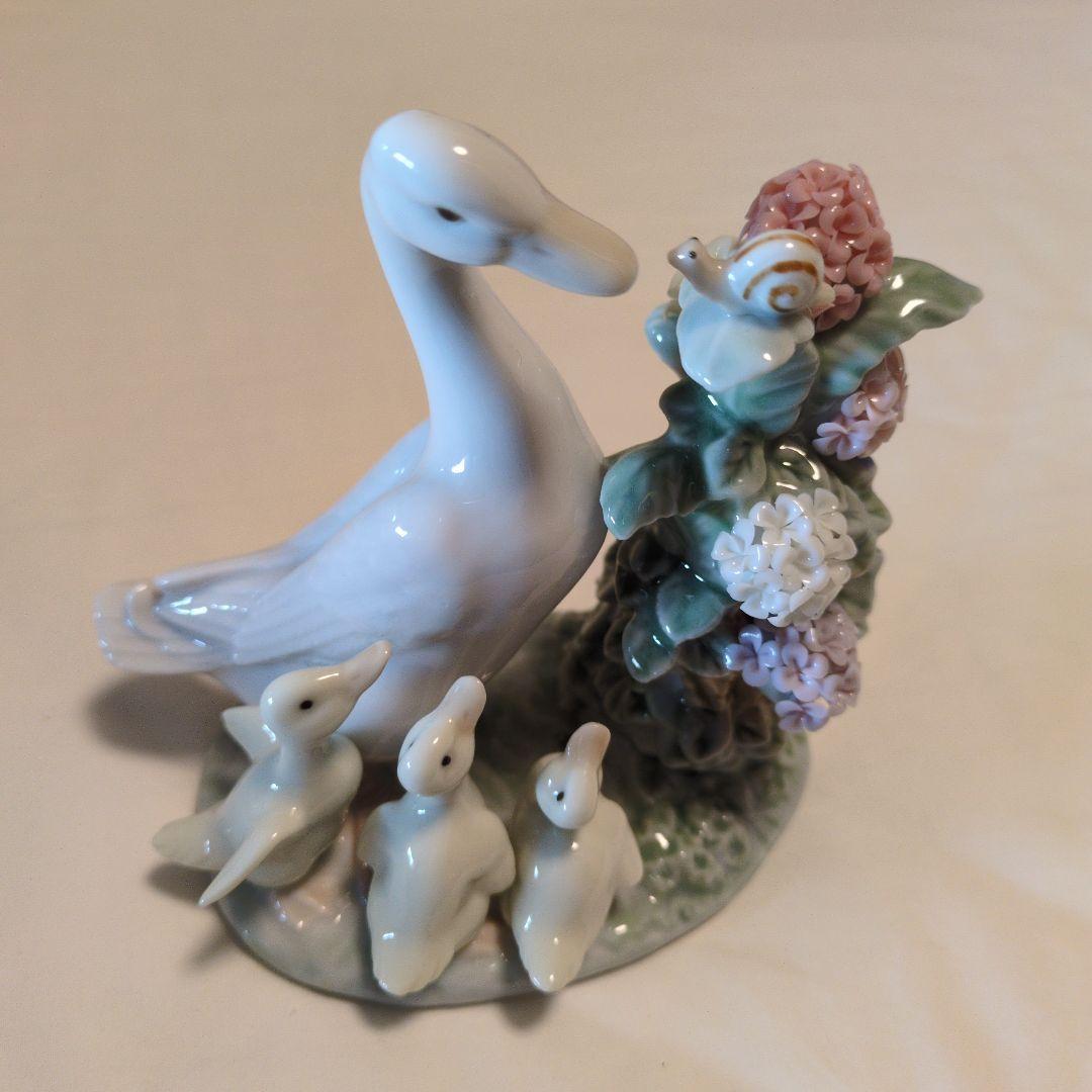 LLADRO　かたつむりとアヒルたち