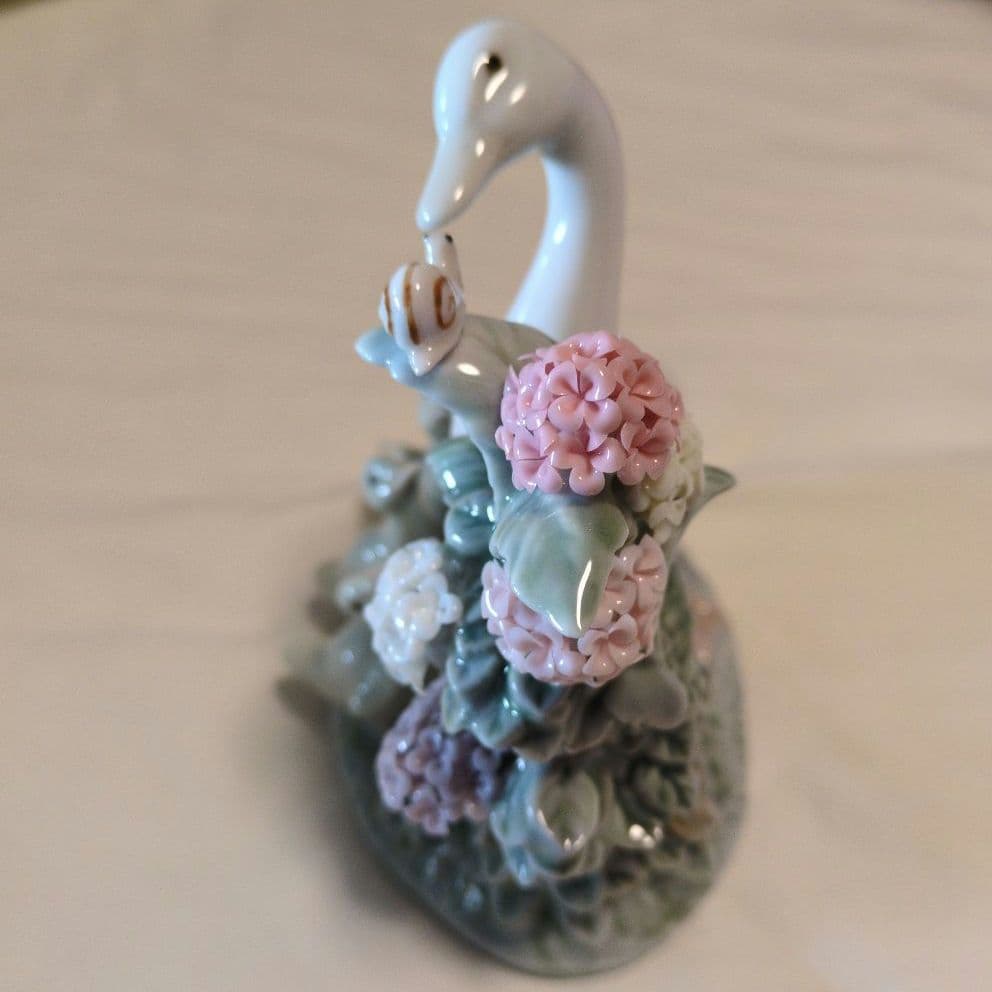 LLADRO　かたつむりとアヒルたち