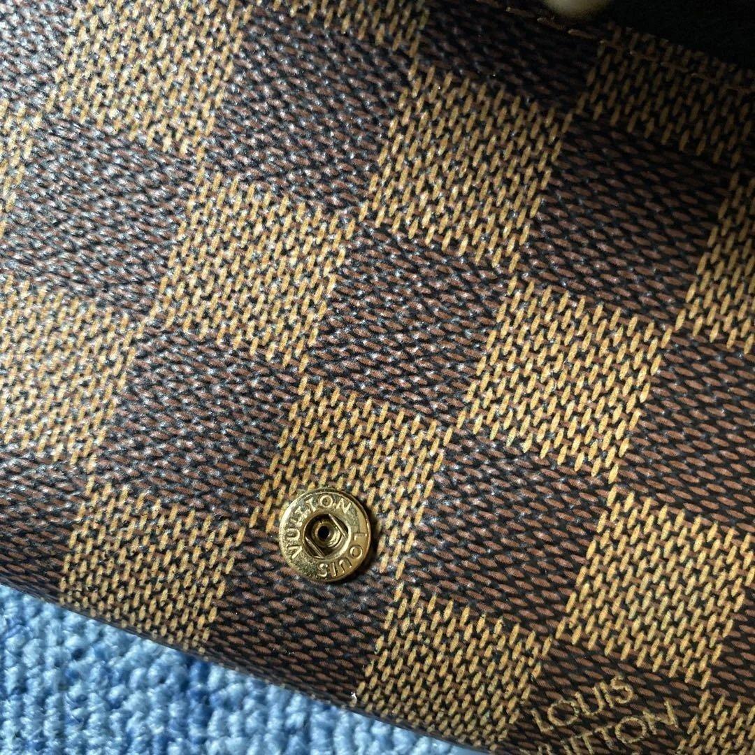 ルイヴィトンポルトフォイユトレゾールダミエ財布