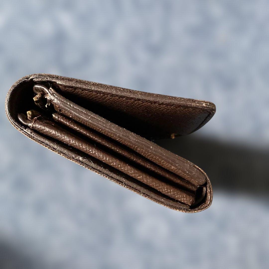 ルイヴィトンポルトフォイユトレゾールダミエ財布