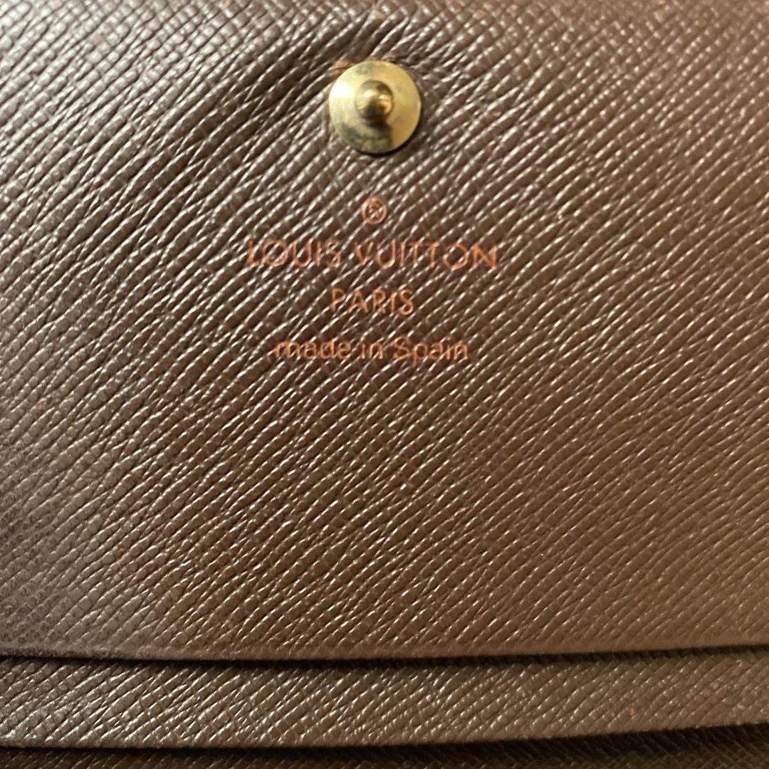 ルイヴィトンポルトフォイユトレゾールダミエ財布