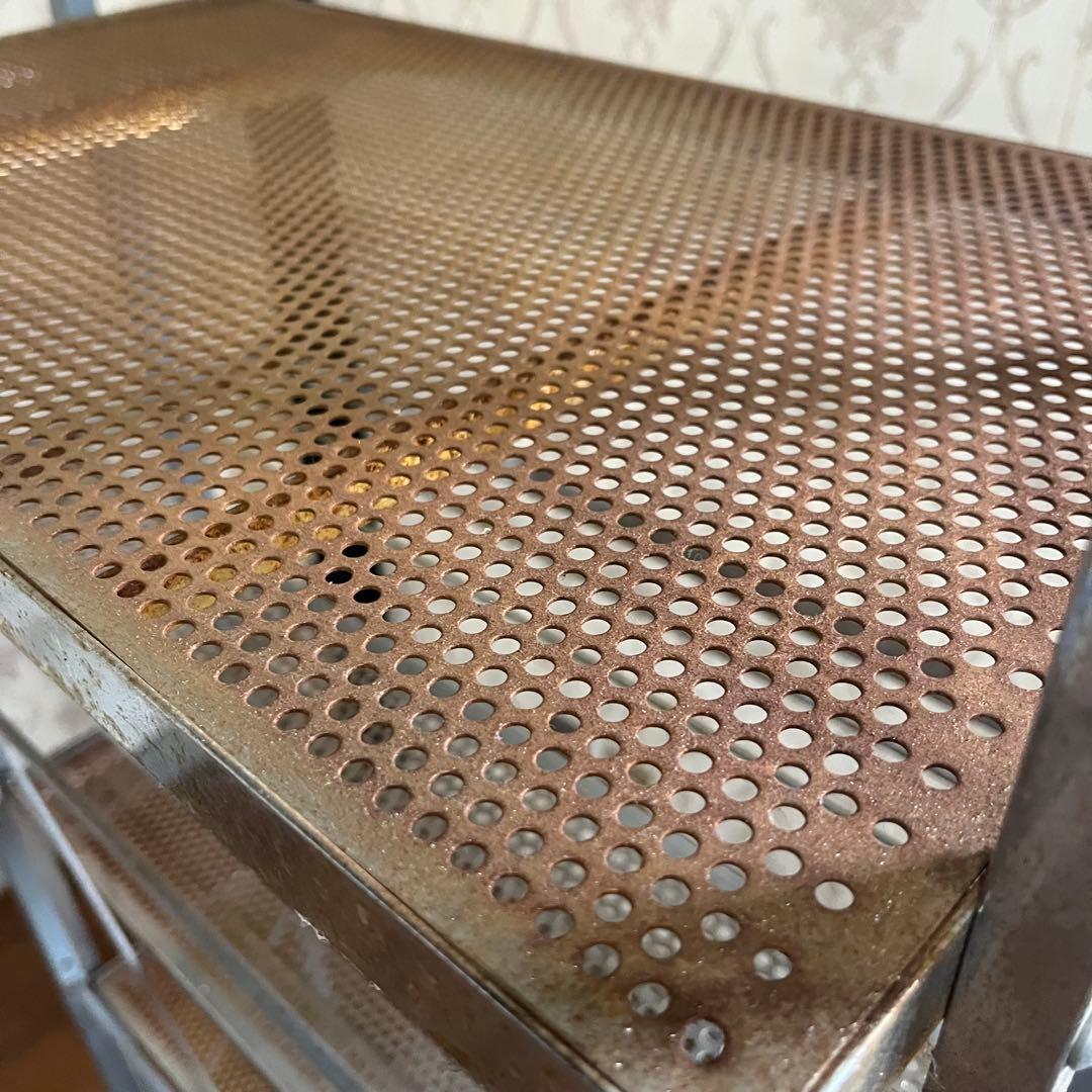 【インダストリアル】アイアン キャスター付き 5段スチールラック 男前 シャビー