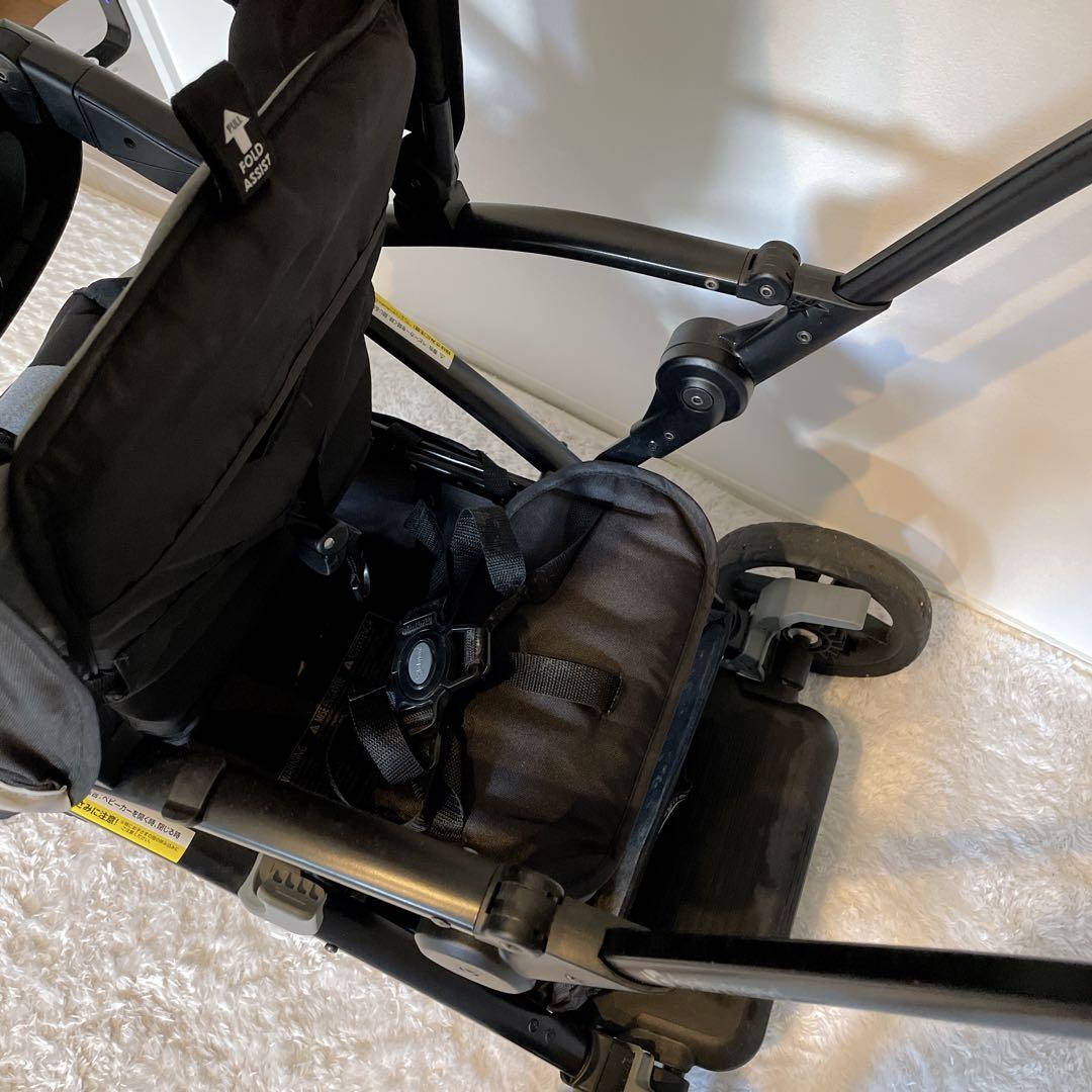 日本育児美品✨シットアンドスタンド　スマートライド　レインカバーセット2人乗り