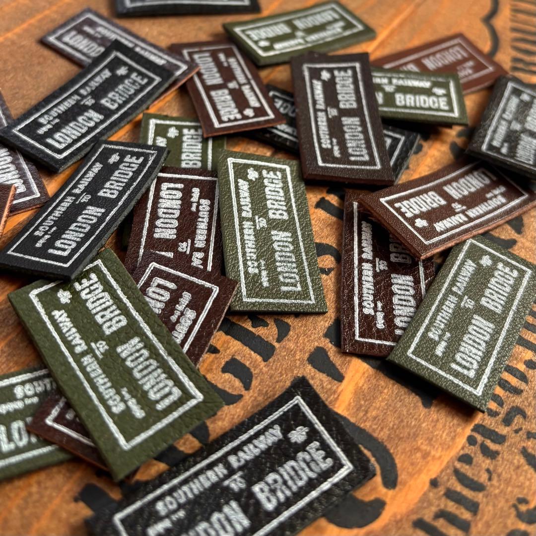 革タグレザータグ　ロンドンブリッジチケット25枚② 500