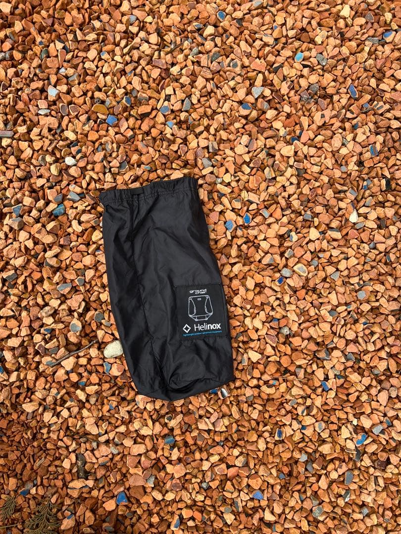 Helinox アウトドア グラウンドチェア ①