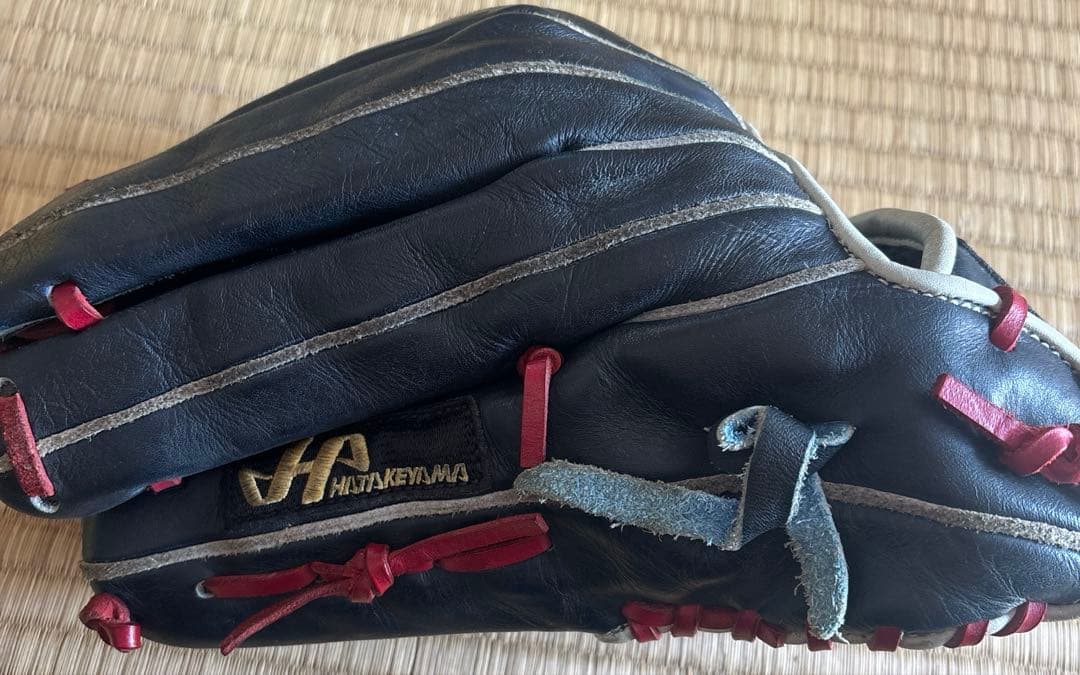 ハタケヤマ　硬式野球　外野手用グローブ