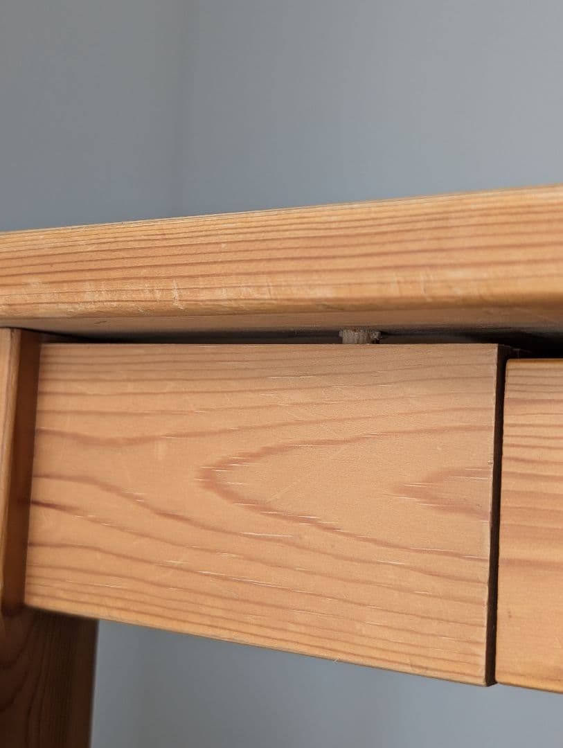 USED/無印良品 廃盤 パイン材 デスク MUJI 北欧 ヴィンテージ