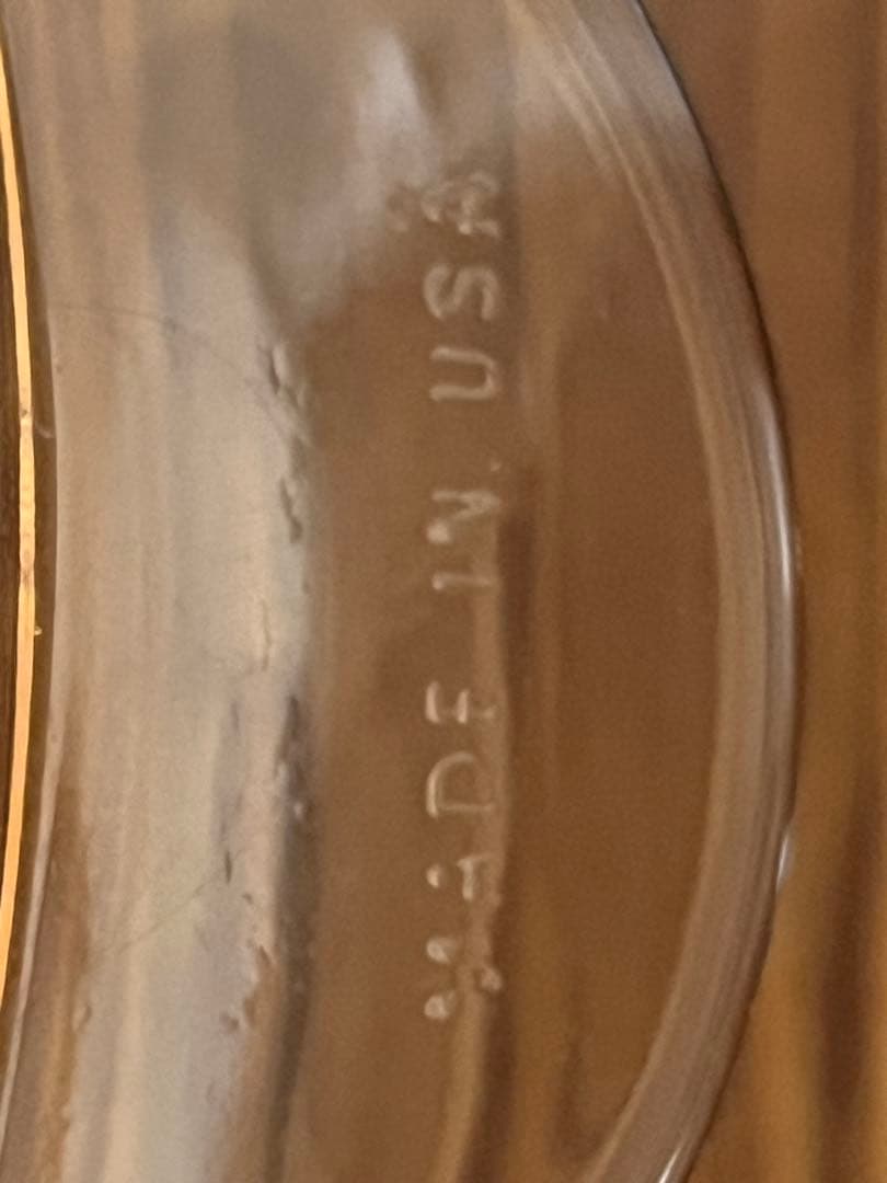 CORNING ガラス製ブラウン鍋3点セット