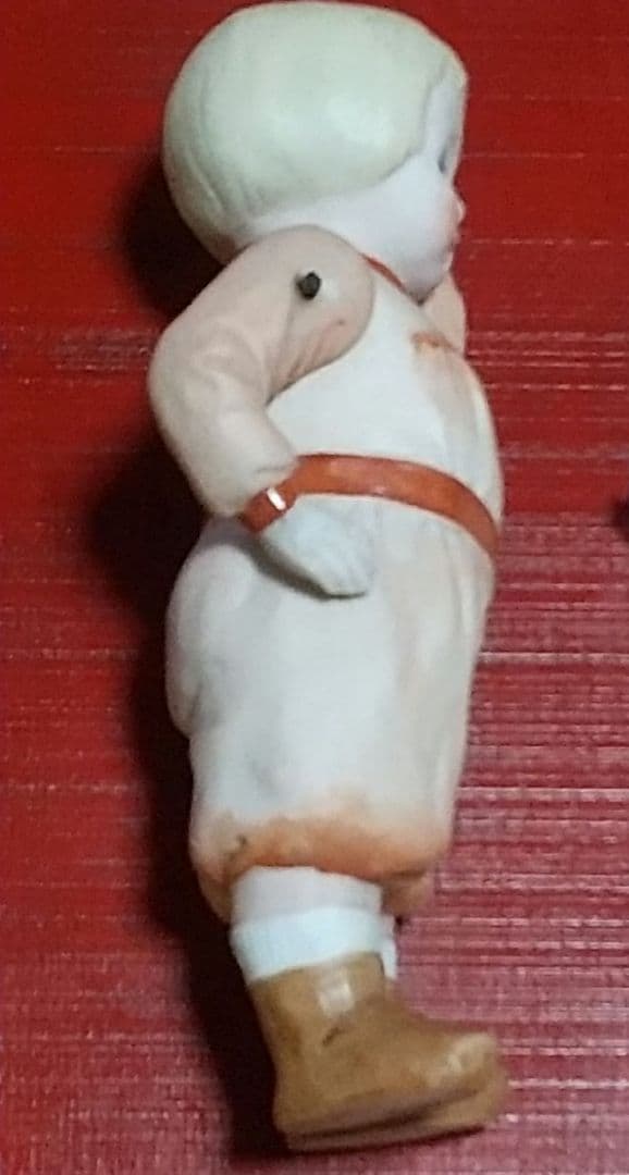 Hertwig❀アンティークビスクドール　大きめ20cm♪ミニベア付