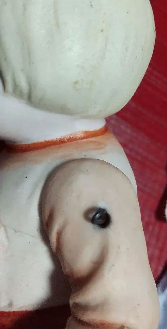 Hertwig❀アンティークビスクドール　大きめ20cm♪ミニベア付