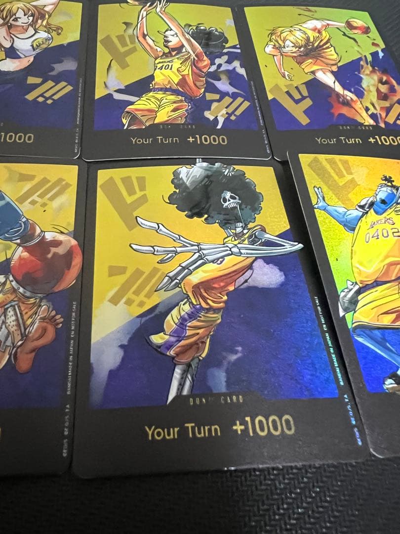 ま*し様 ONE PIECE レイカーズ　カード 11枚セット