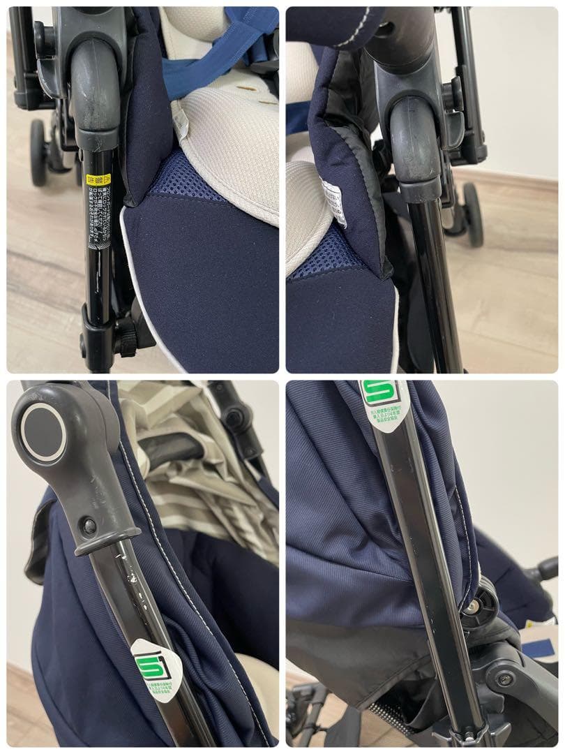 【美品】コンビ　ベビーカー　メチャカルオート4キャスcompact lotta⭐︎