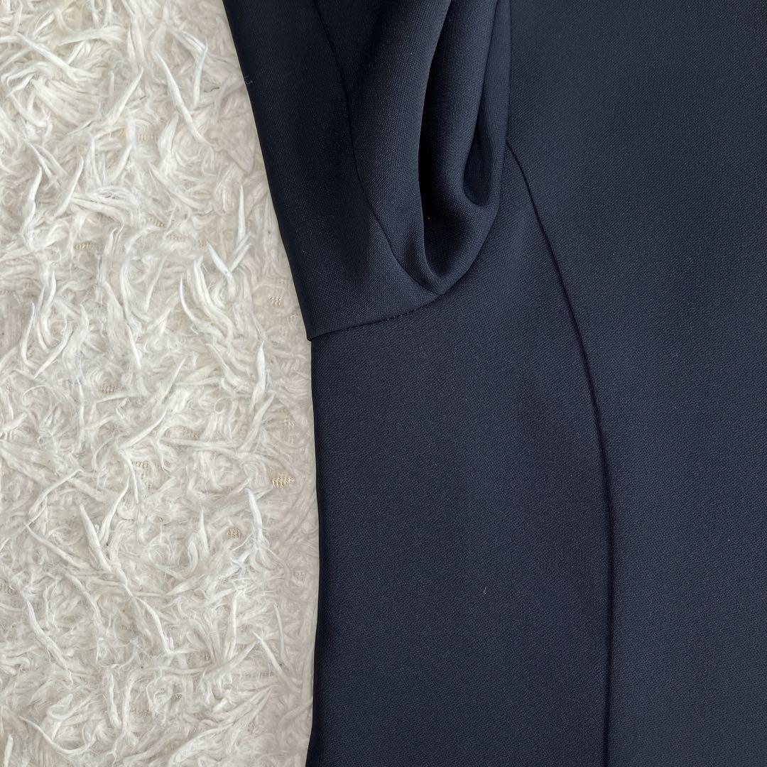 NATURAL BEAUTY BASIC ノーカラージャケットパンツスーツ