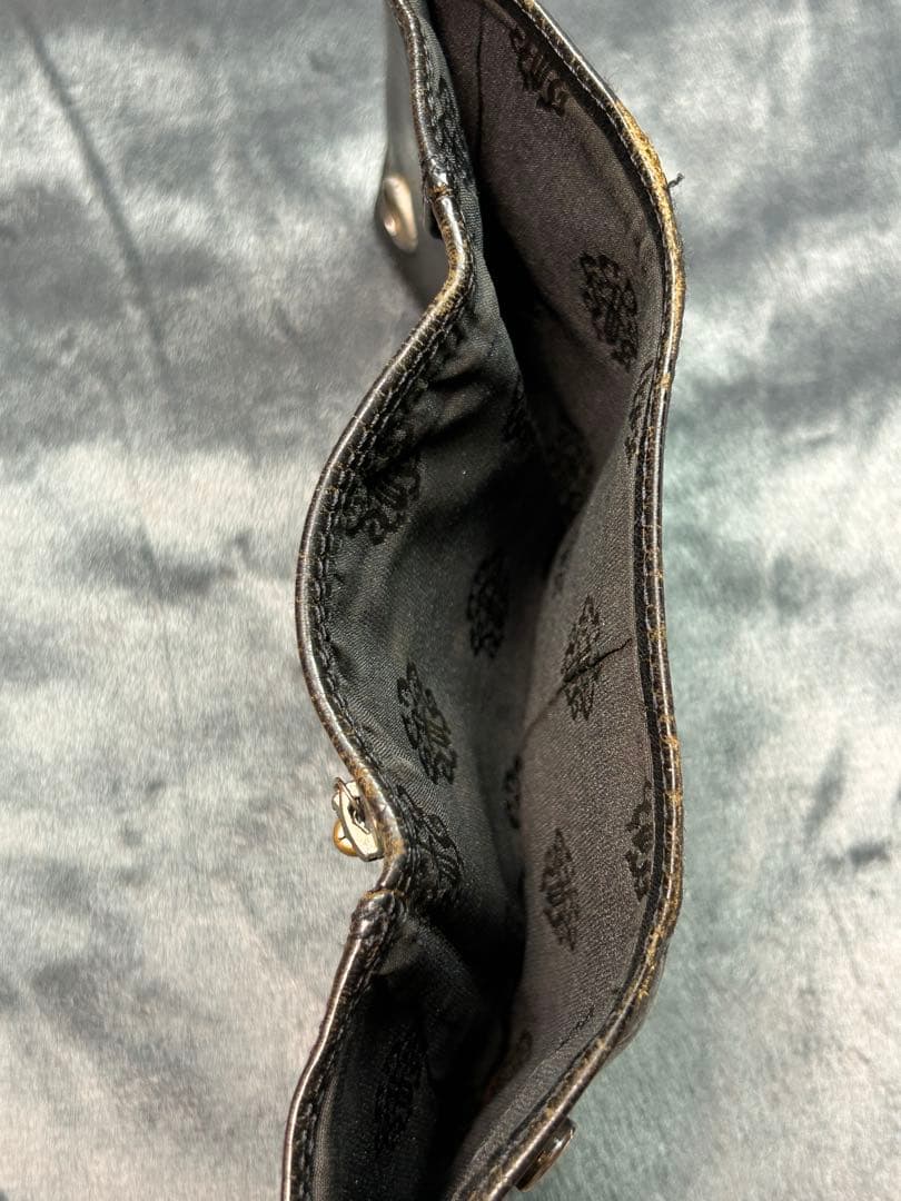 クロムハーツ　スリーフォールド　3FOLD 三つ折り財布　スターボタン