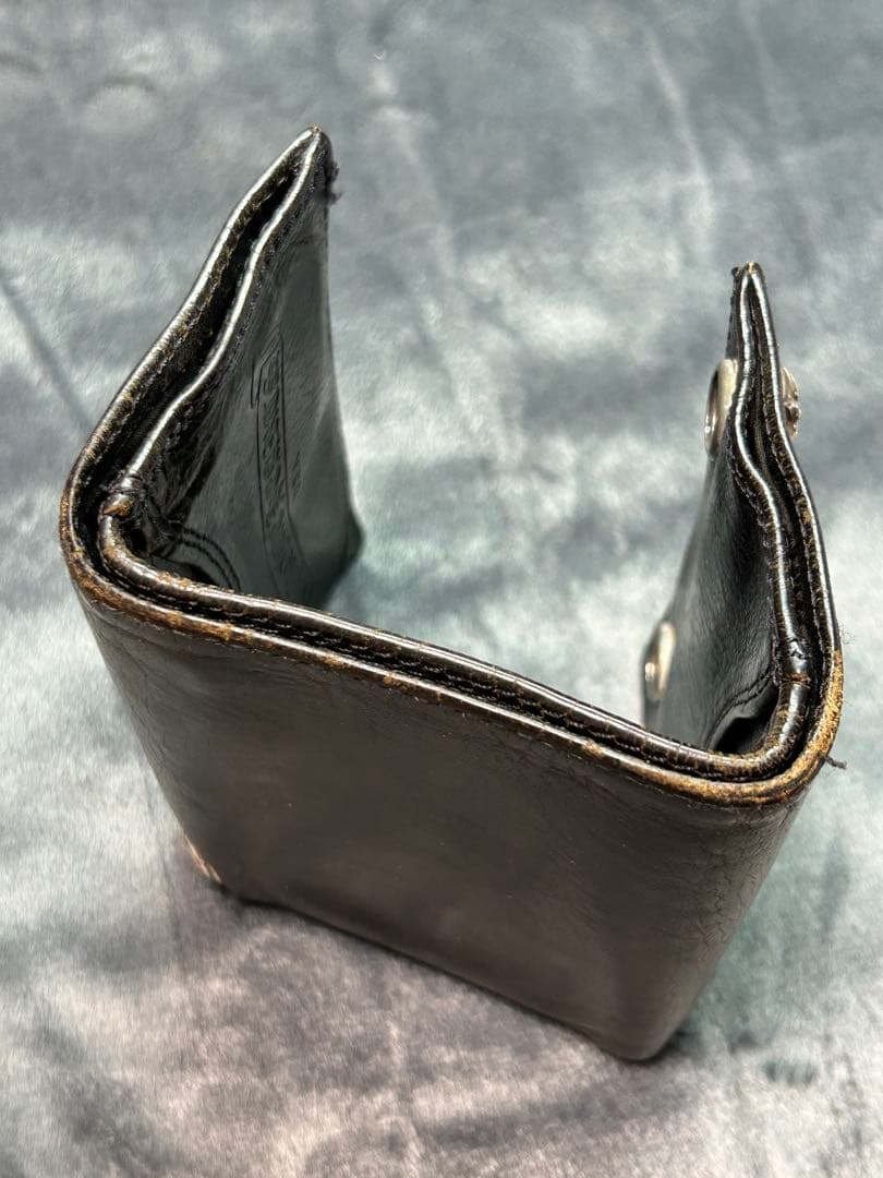 クロムハーツ　スリーフォールド　3FOLD 三つ折り財布　スターボタン