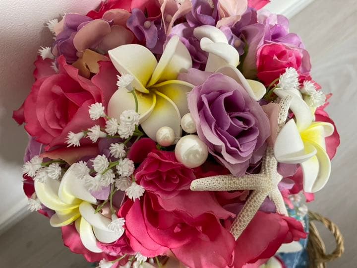 結婚式　ブーケ4点セット