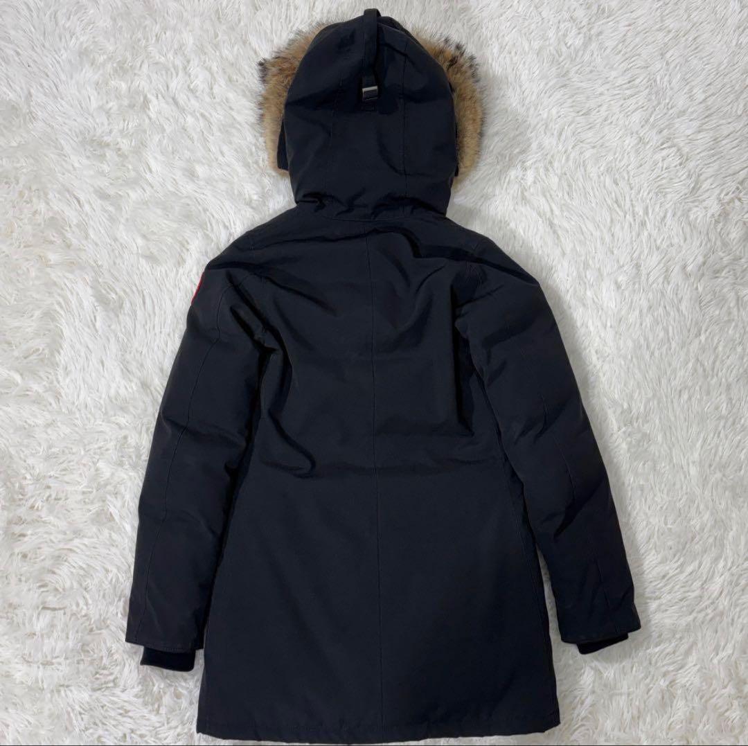 美品 カナダグース ブロンテパーカー ダウンジャケット レディース ブラック S