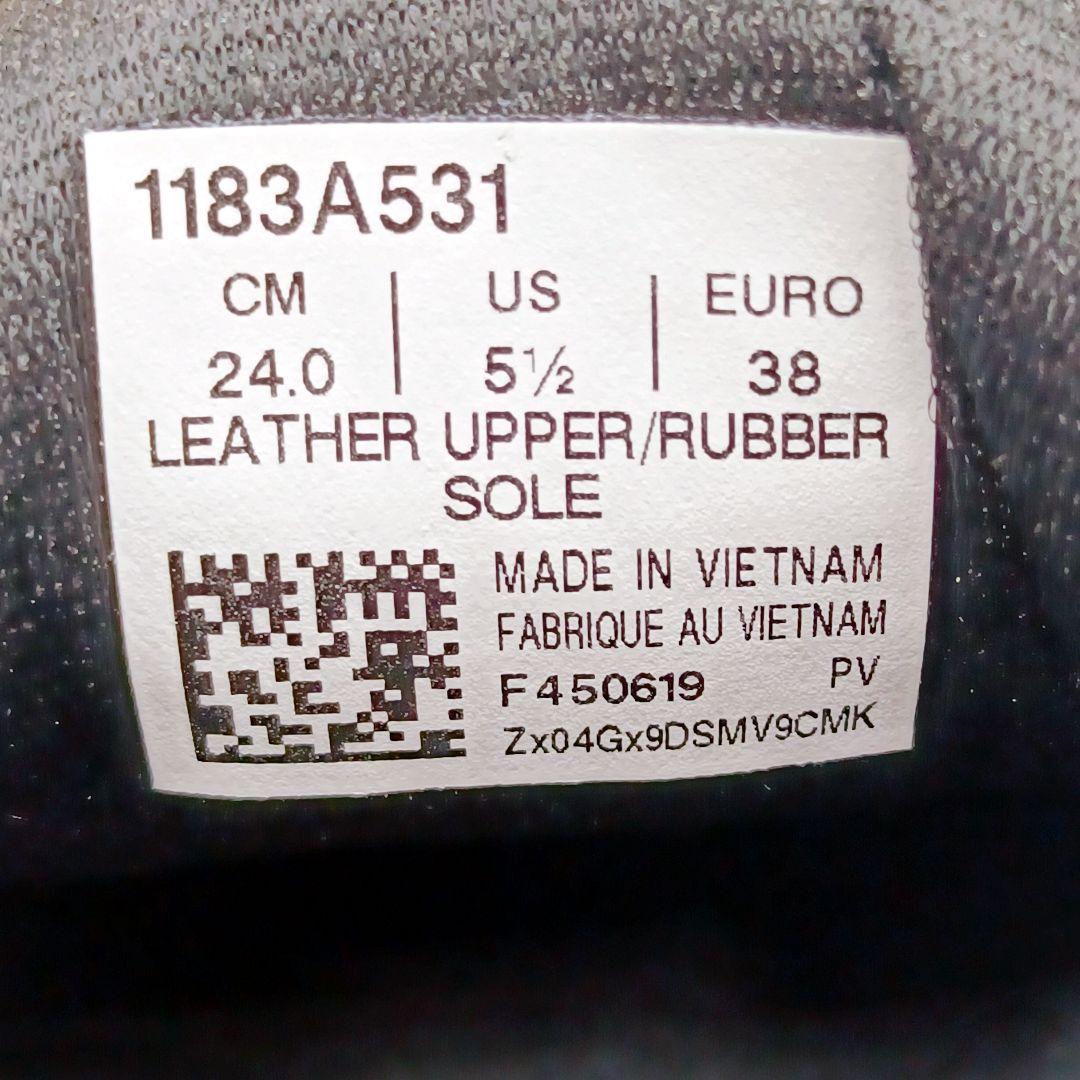 【未使用品】 オニツカタイガー 厚底スニーカー ローンシップPF 黒 24cm