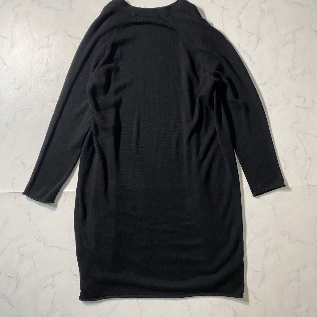 【美品】グラウンドワイ　ロングカーディガン　サイズ3　ヨウジヤマモト　ニット　L