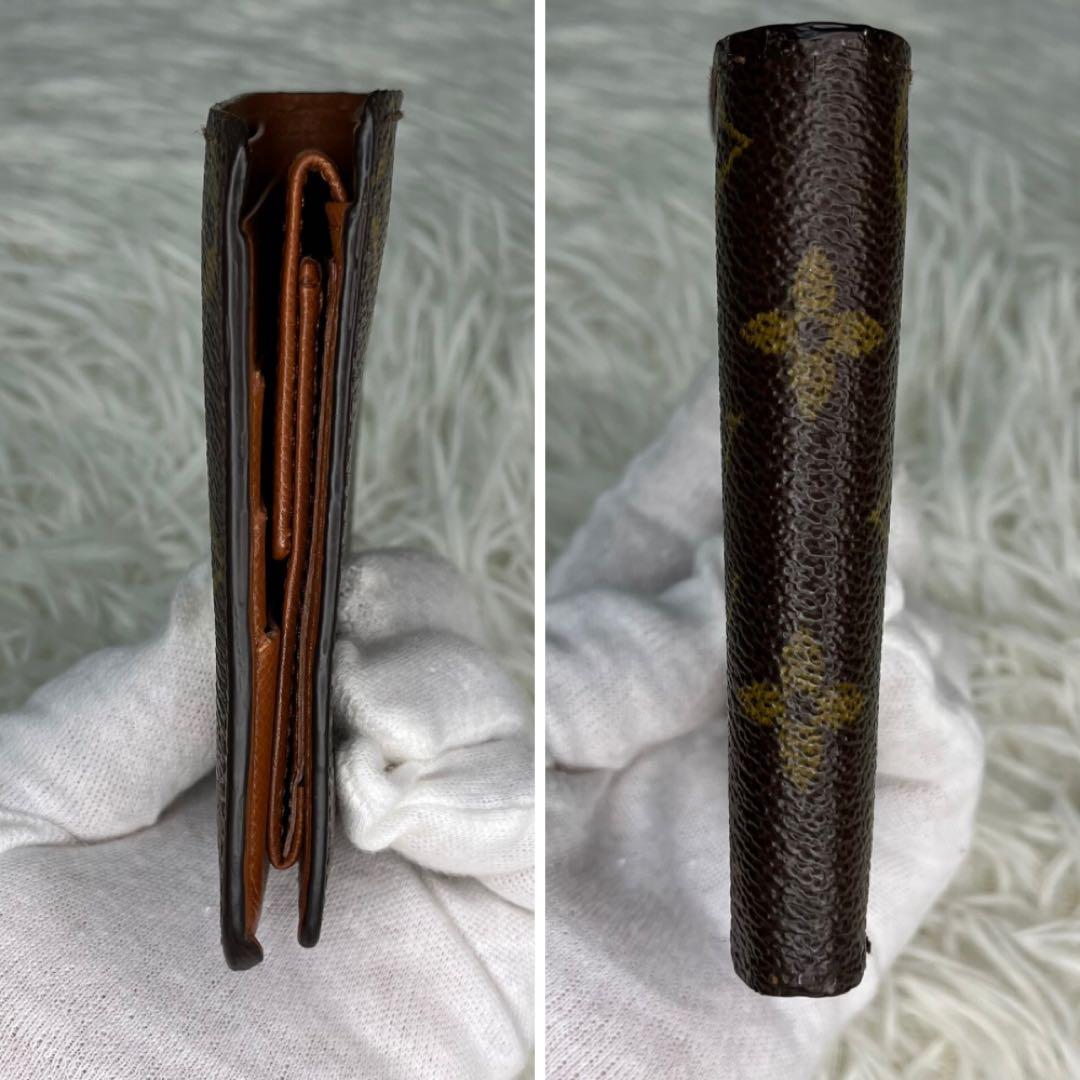 LOUIS VUITTON モノグラム　ポルトモネ・カルトクレディ・ビエ　財布