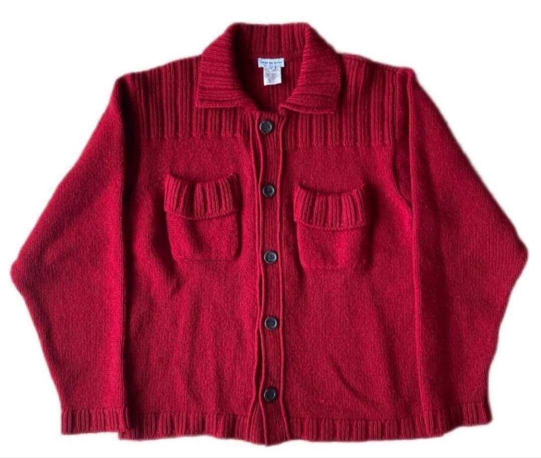 Dries van noten ライカ期　カーディガン　赤