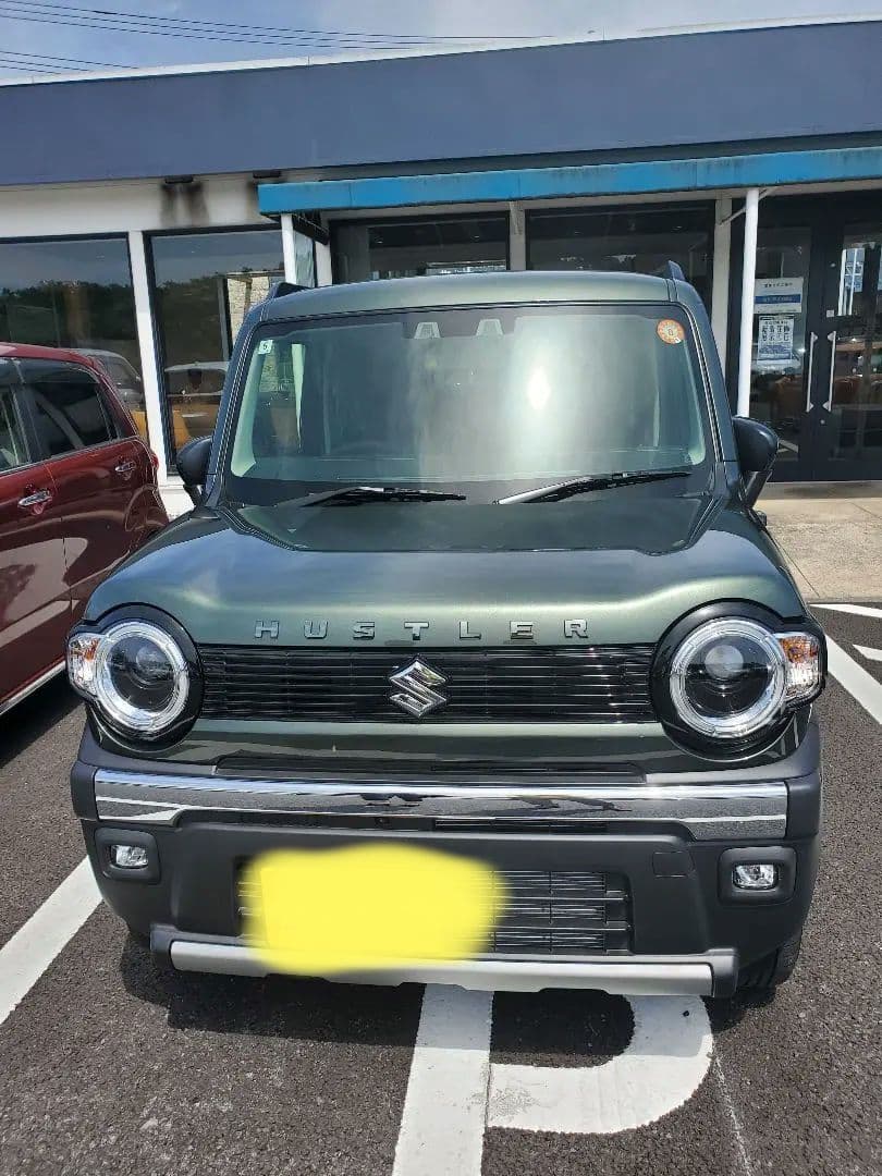 スズキ ハスラー タフワイルドフロントバンパーガーニッシュ送料込み