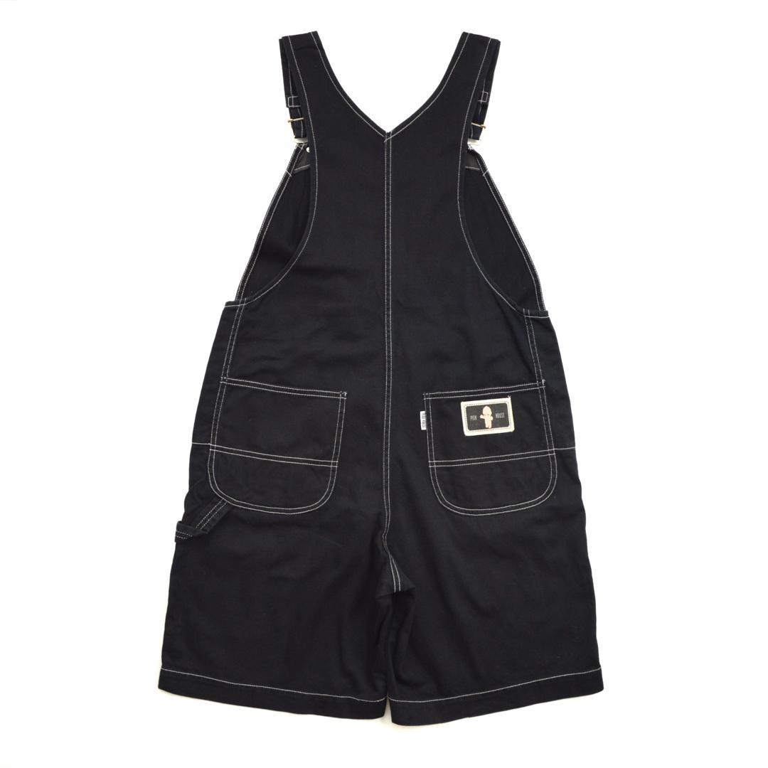 【極美品】PINK HOUSEピンクハウス日本製 レトロキューピーサロペット黒