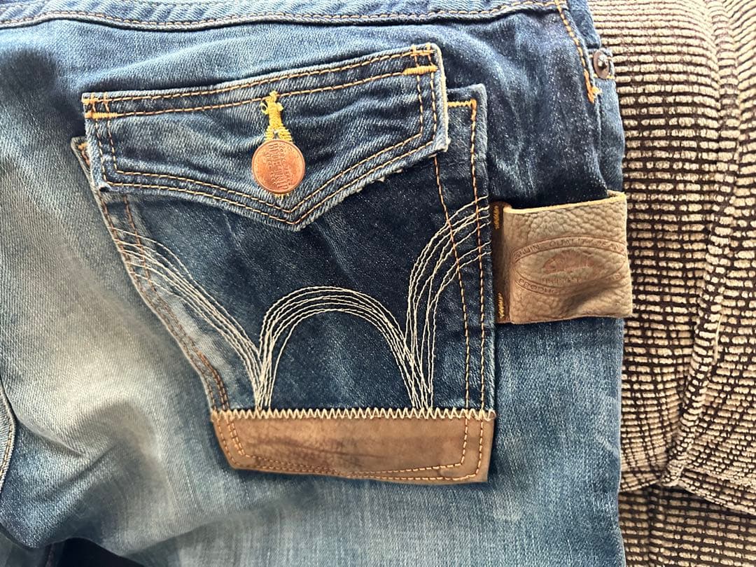 【新品未使用】DAIWA × EDWIN 清水盛三 コラボ デニム　34（XL）