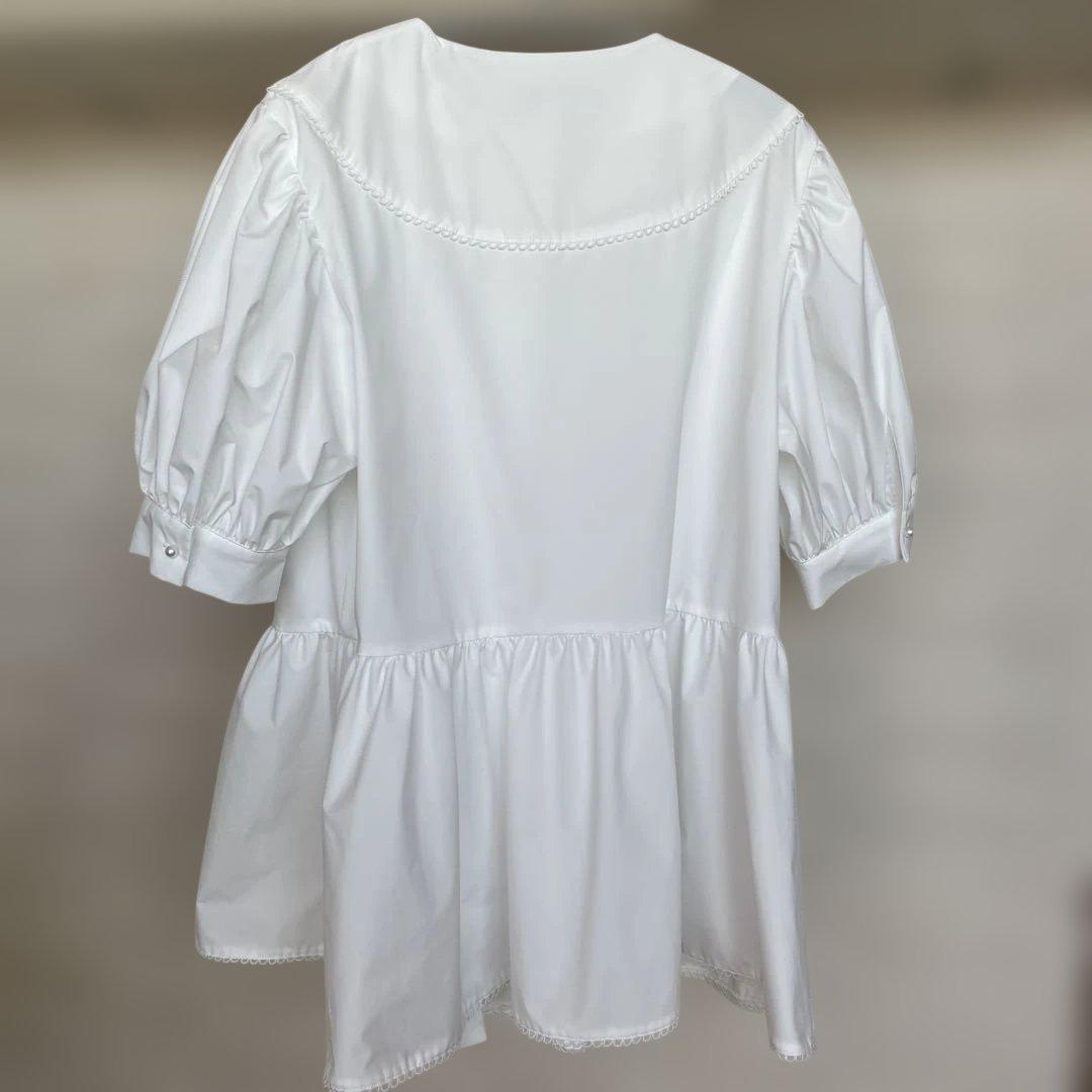 値下げしました！　Ame no chi Hare ピンタックチュニックブラウス